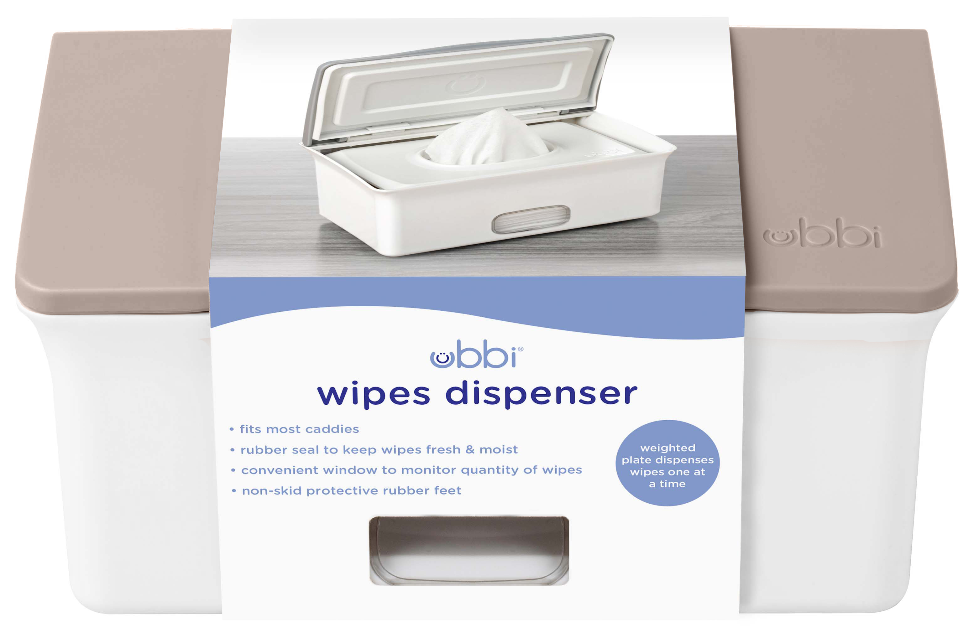 Wipes Dispenser Taupe - 4