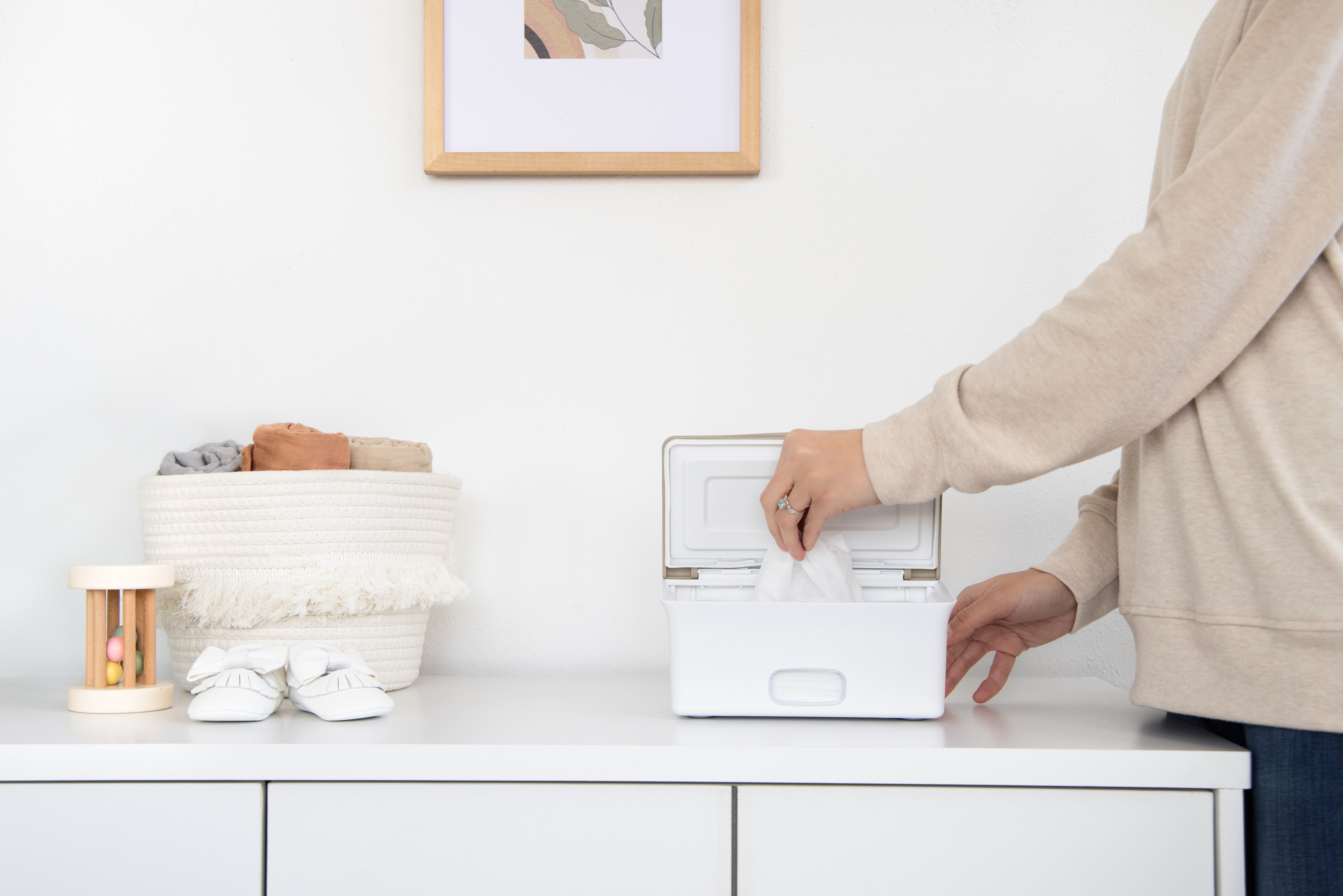 Wipes Dispenser Taupe - 2