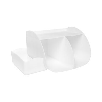 Tabletop Diaper Caddy White
