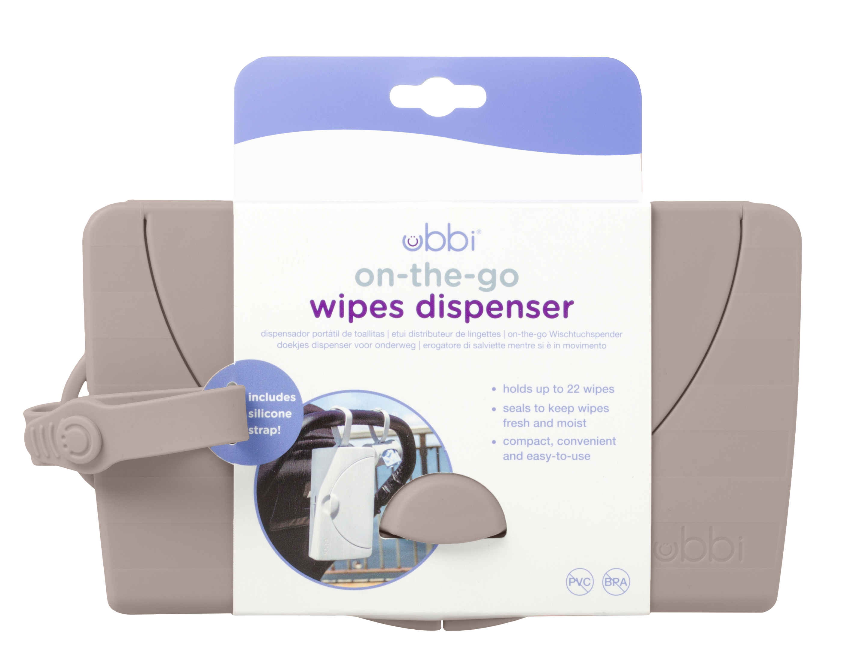 OTG Wipes Dispenser Taupe - 3
