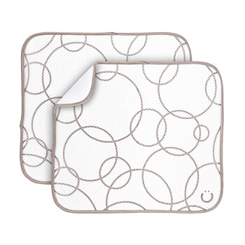 Microfiber Drying Mat - Taupe  2-pack