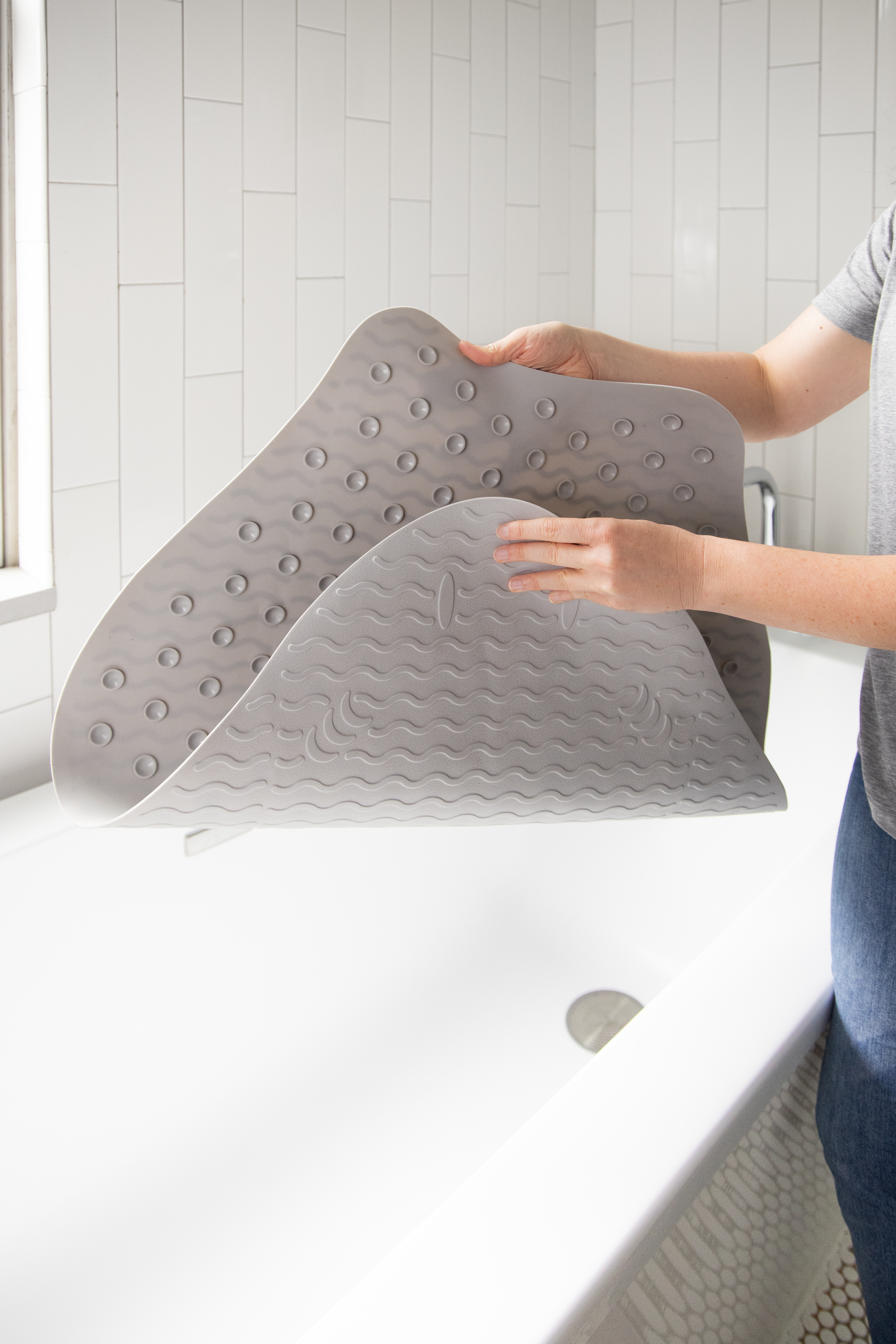 Stingray Bath Mat Gray - 5
