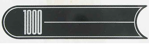 Dekal,XL Transkåpa "1000" 1971-76