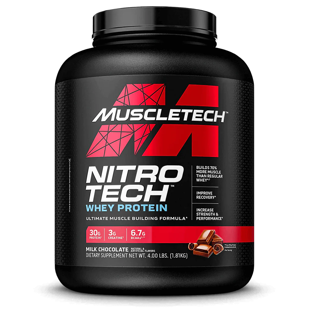 Nitro-Tech 4 lbs, Milk Chocolate