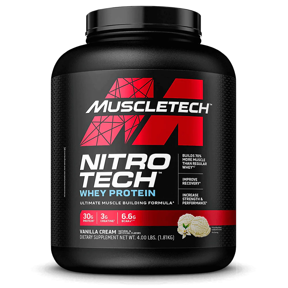 Nitro-Tech 4 lbs, Vanilla