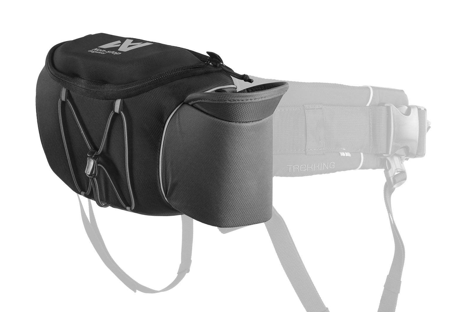 Non-Stop Dogwear Belt Bag - Black/Grey 