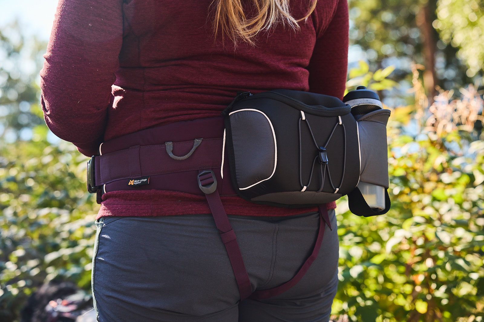 Non-Stop Dogwear Belt Bag - Black/Grey 
