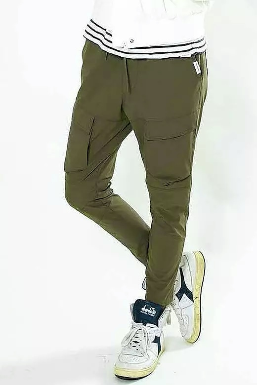 Penn & Ink NY  - Cargo Trousers Khaki - 2