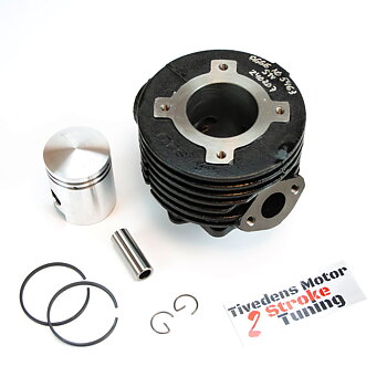 Cylinder Victoria EM50, 40 mm, Fan-cooled S1V - Ported and machined by Tiveden engine, 4 hp