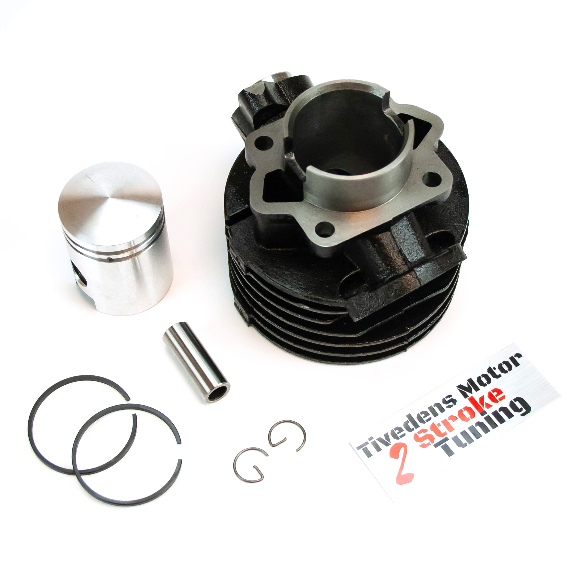 Cylinder Victoria EM50, 40 mm, Fan-cooled S1V - Ported and machined by Tiveden engine, 4 hp - 2