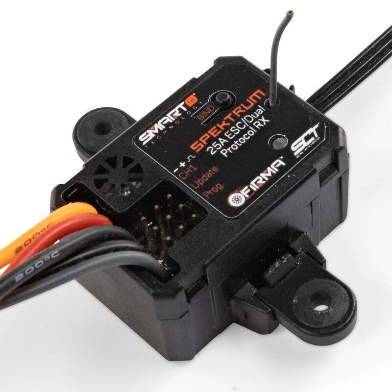 Spektrum Firma 25A 2-in-1 Brushed Smart ESC/Dual Protocol RX - 2