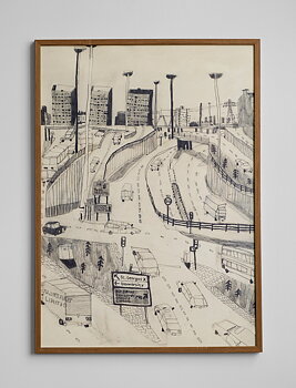 Poster Charing Cross 50x70, Fine Little Day