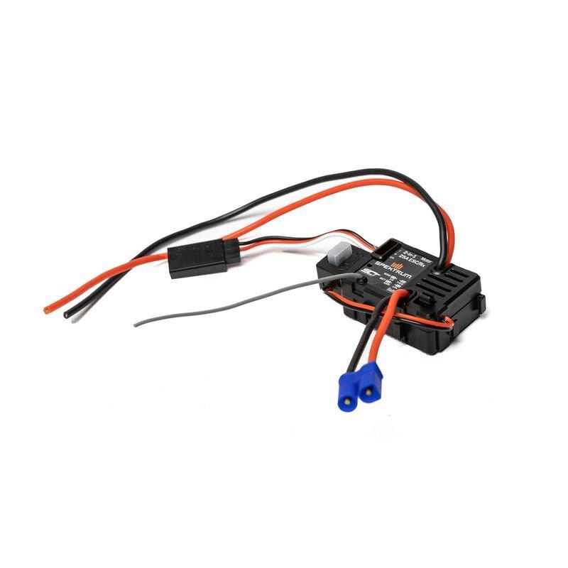 Spektrum SLT 25A Brushed ESC/Receiver: 1/16-1/18