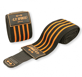 Elbow Wraps Pro 1,3 m, black/orange
