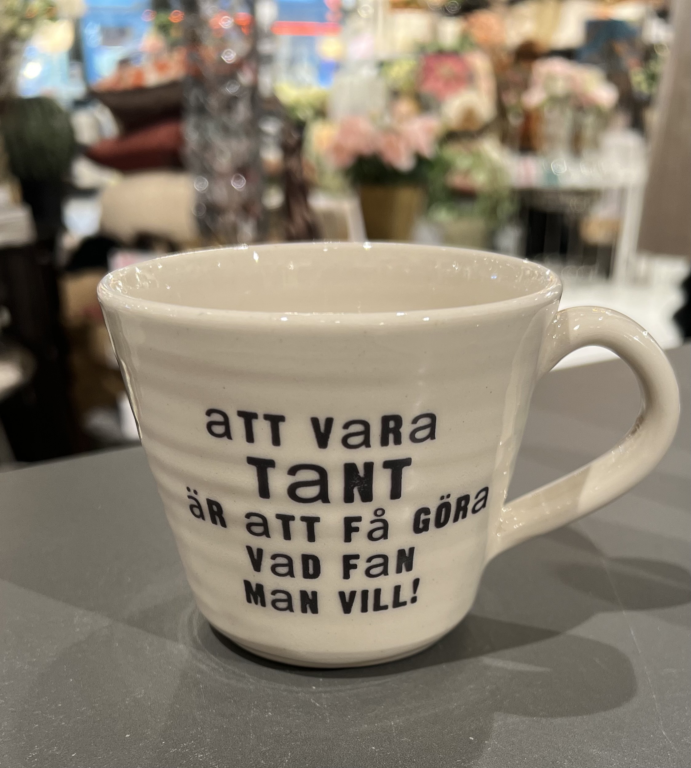 Mugg / Tant