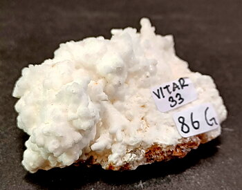 Vit Aragonit Kluster (Grottkalcit) -  VITAR33