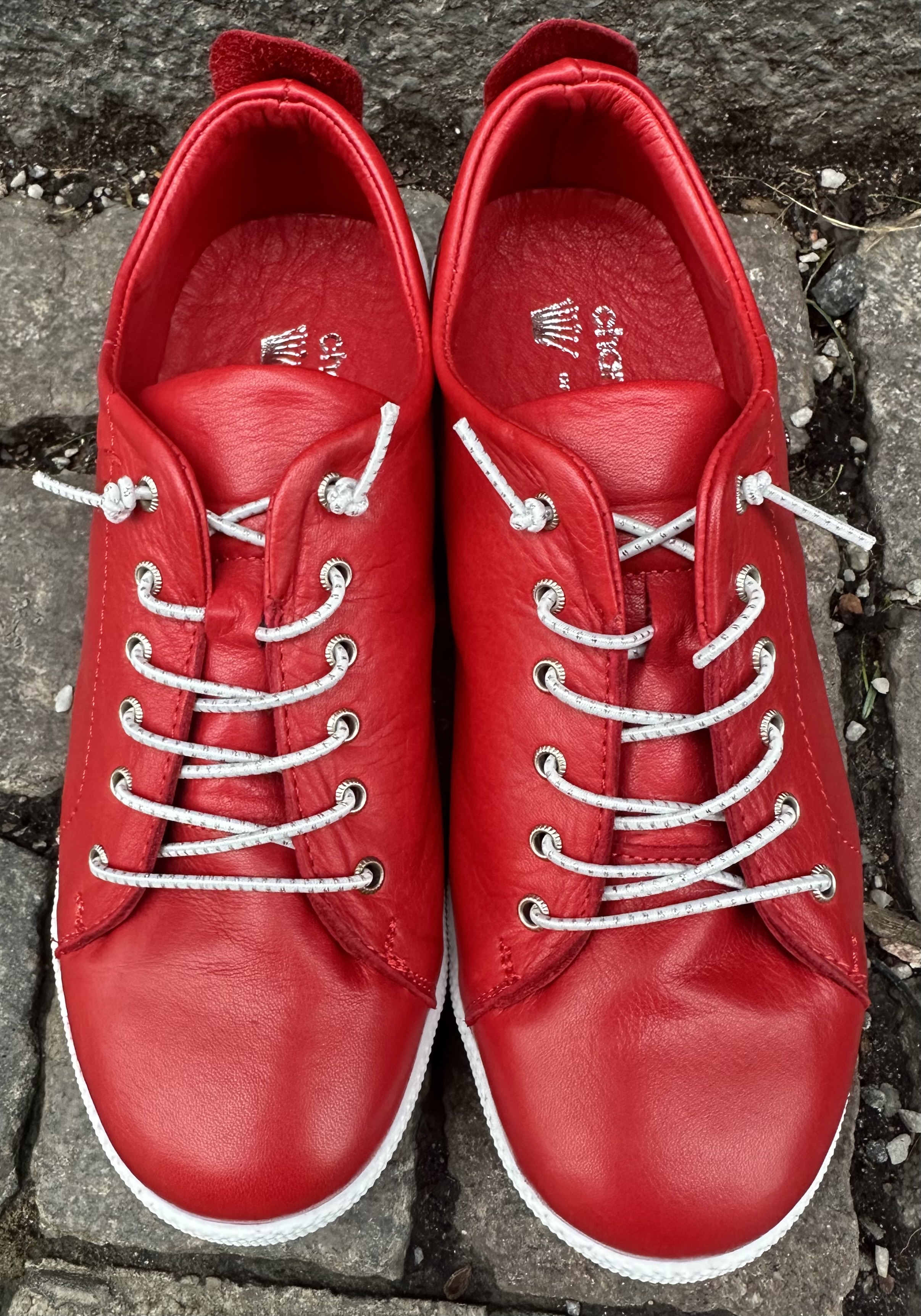 Sneakers från Charlotte of Sweden, chili - 3