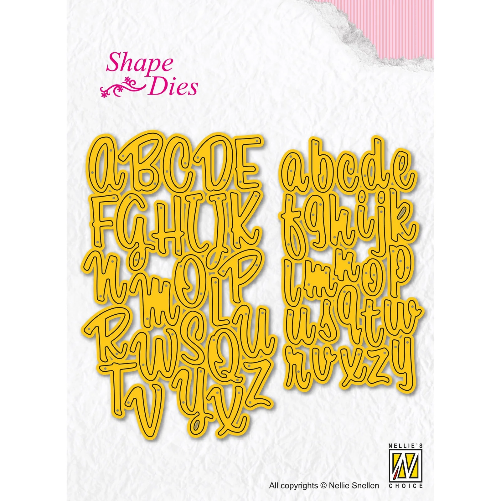 Shape Die Alphabet