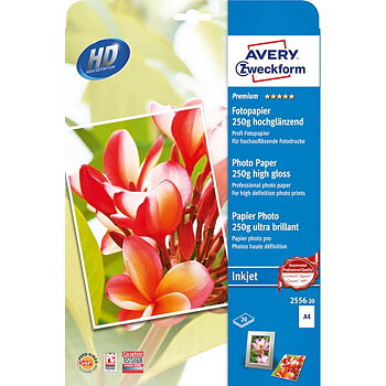 Fotopapper 250g p.gloss 20/fp