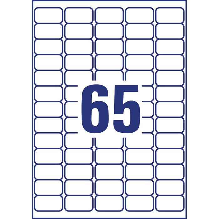 Frysetiket 38,1x21,2 1625/fp - 3