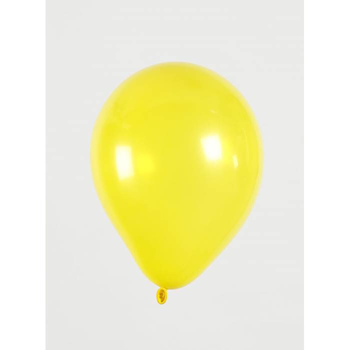 Ballonger rund 23cm gul 10/fp - 3
