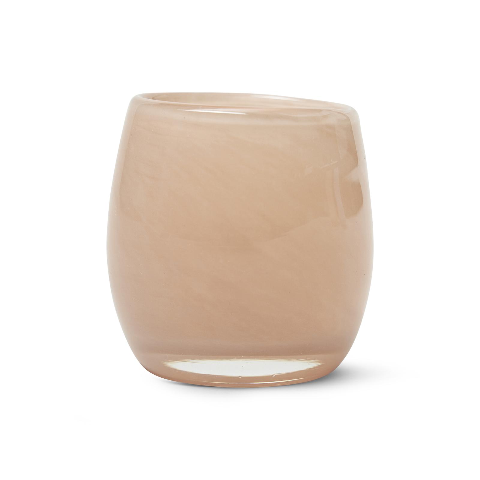 Caya Ljuslykta Peach  8 cm