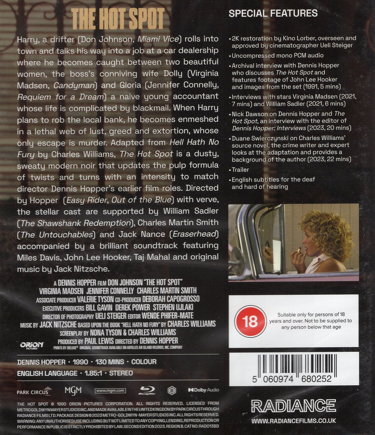 Movie Trailer The Hot Spot 1990 Online The Hot Spot (1990