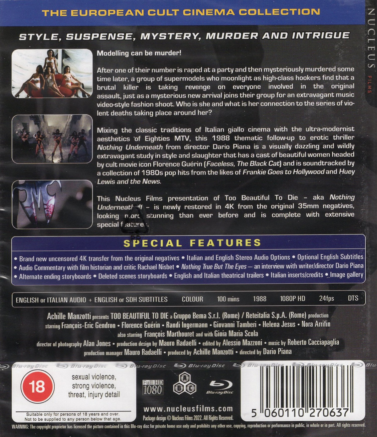 Too Beautiful To Die (ej svensk text) (Blu-ray) - 2