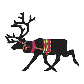 Grytunderlägg Ren med sele