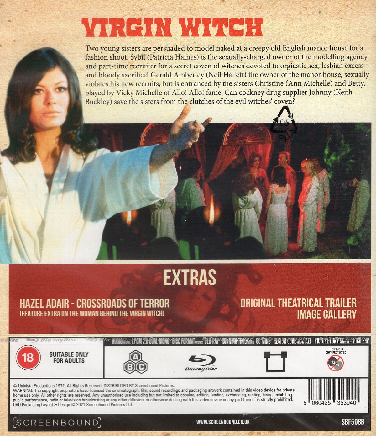 Virgin Witch (ej svensk text) (Blu-ray) - 2