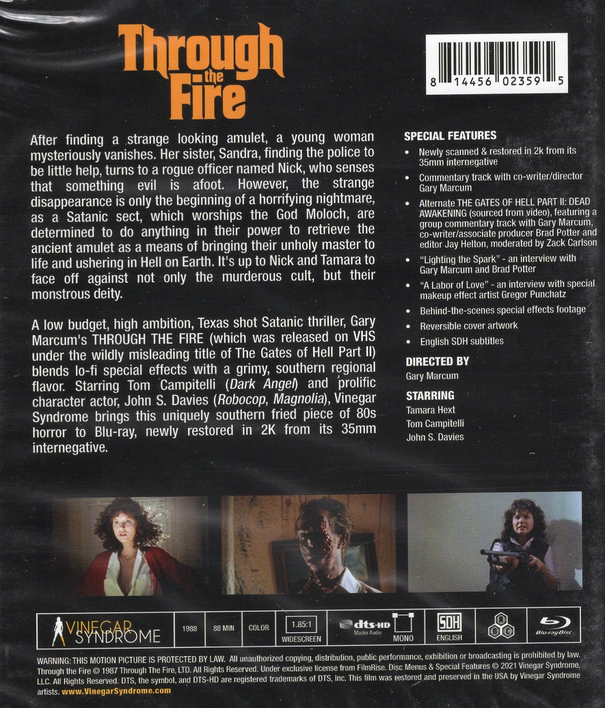 Through the Fire (ej svensk text) (Blu-ray) - 2