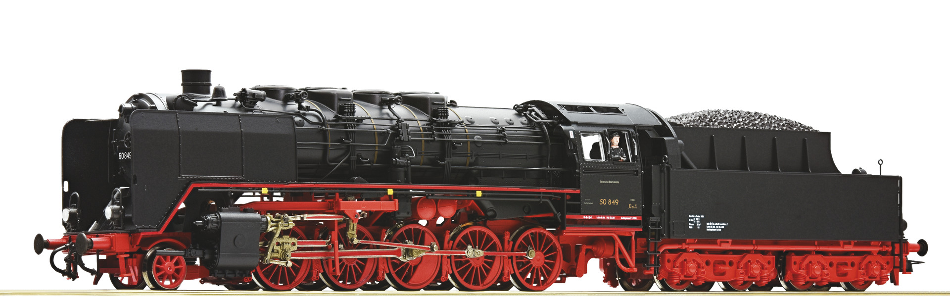 Ånglok 50 849 DR, DCC med ljud