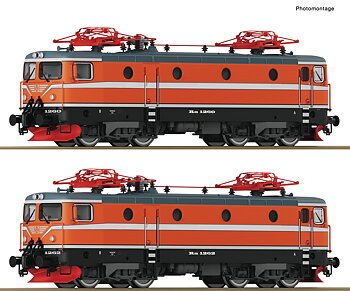 Lokset 2x ellok SJ Rm
