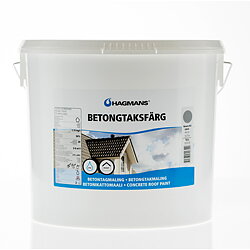 Hagmans Betongtaksfärg Brun 10 L