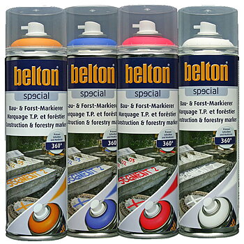 Belton SP SK Mark.Spray Neonblå 500 ML