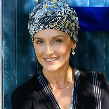 Celinda turban vid hårförlust