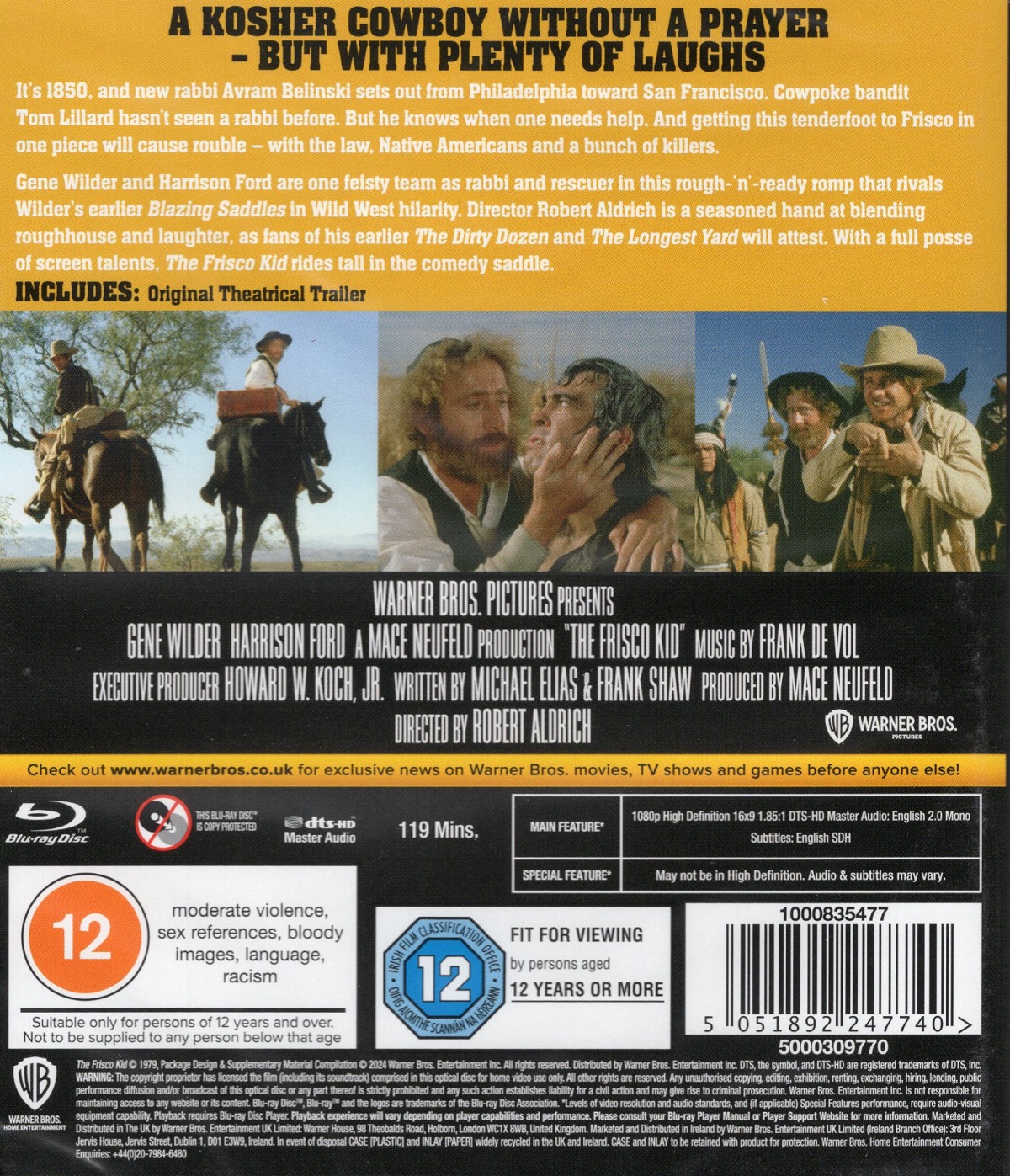 Frisco Kid (ej svensk text) (Blu-ray) - 2