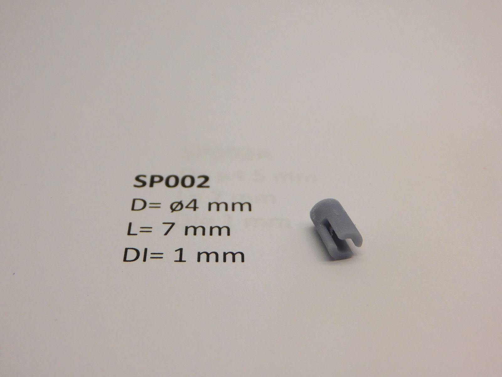 Kardankoppling, ø 4 x 7 - för 1 mm axel