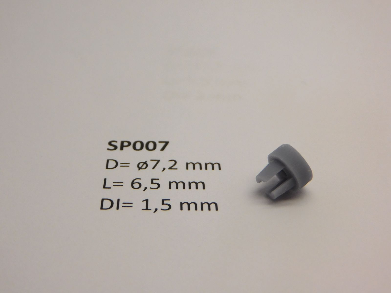 Kardankoppling, ø 7.2 x 6.5 - för 1.5 mm axel