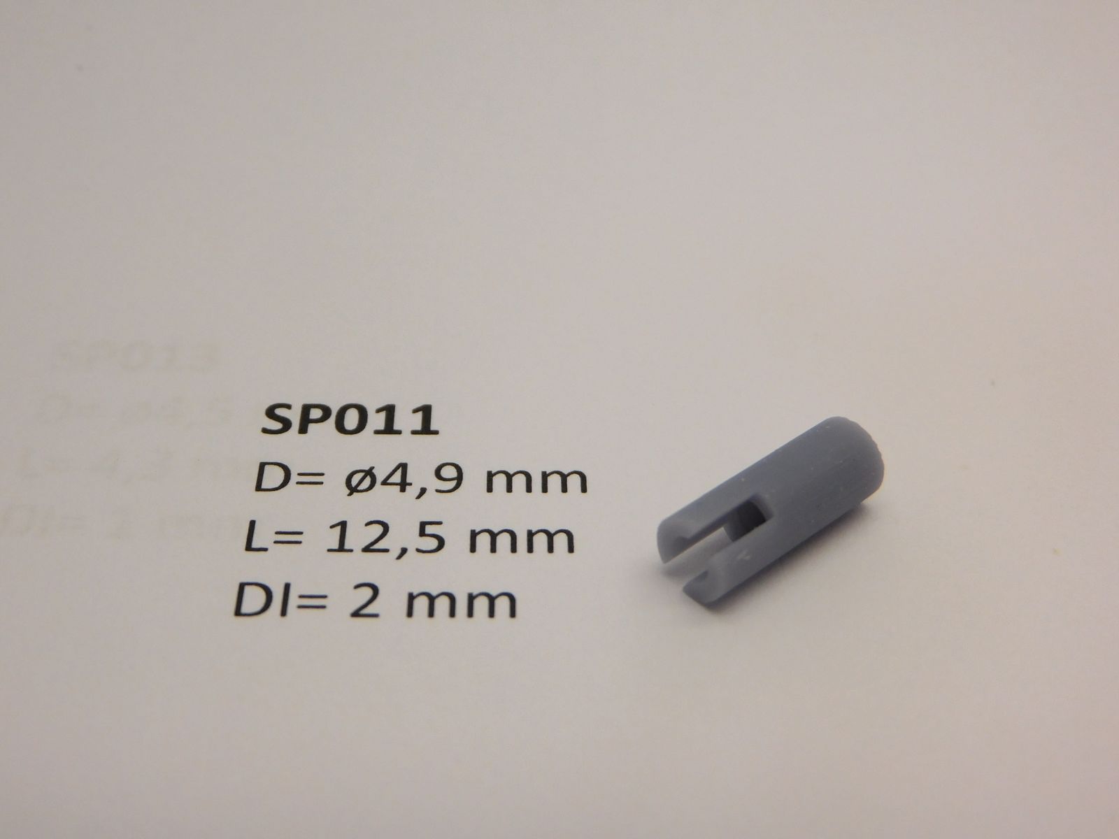 Kardankoppling, ø 4.9 x 12.5 - för 2 mm axel