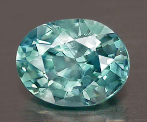 0,47 ct hermosa piedra preciosa de circón azul natural de talla ovalada sin tratar - 3