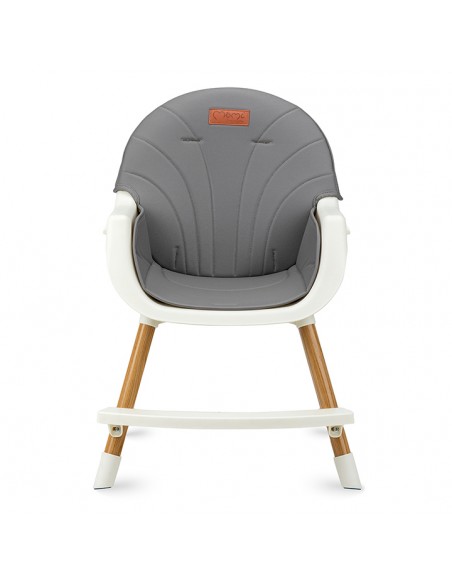 Barnmatstol Momi Flovi White/Grey 2i1 - 3