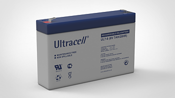 Batteri till Elbil Barn - Ultracell -  6V/7Ah