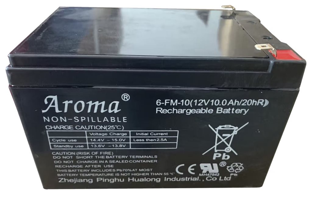 Batteri till Barn Elbil - Aroma -  12V 10Ah