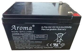 Batteri till Barn Elbil - Aroma -  12V 10Ah