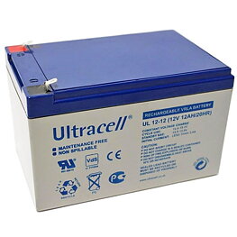 Batteri till Elbil Barn - Ultracell -  12V/12Ah