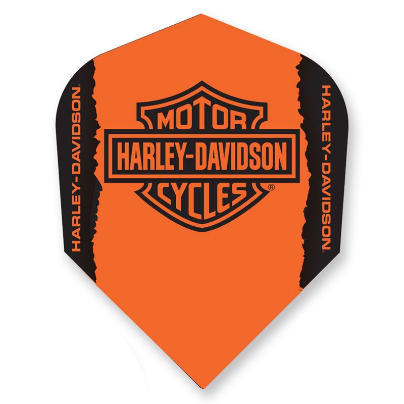 Harley-Davidson Orange Shield Shape NO6