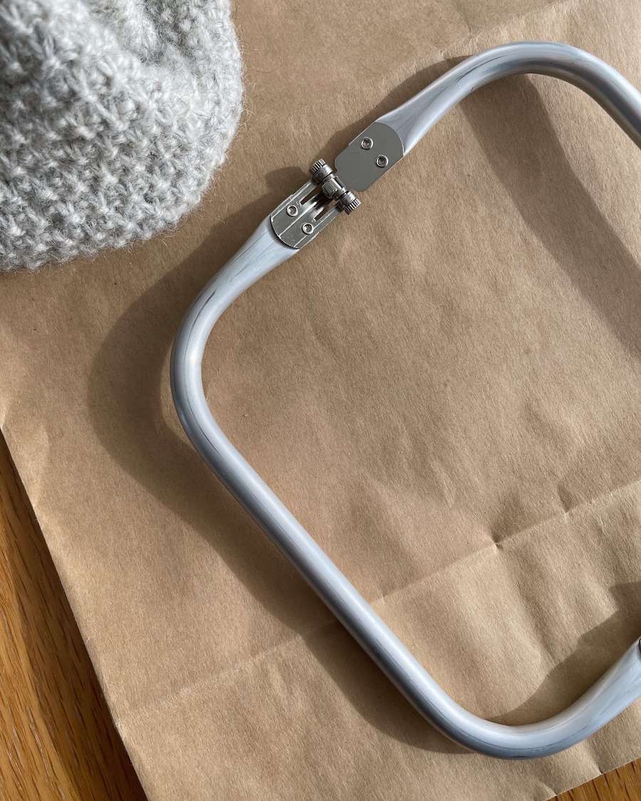 Frame till liten clutch, PetiteKnit