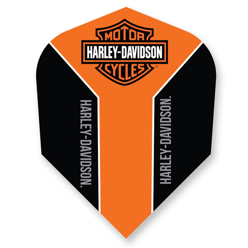 Harley-Davidson Black & Orange Shape NO6