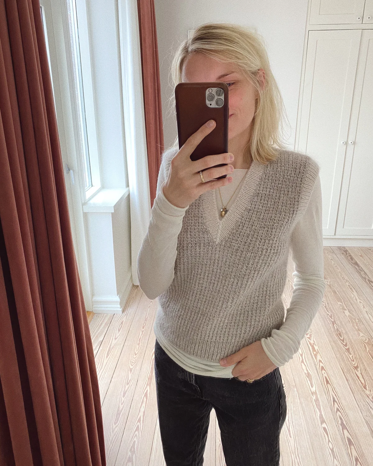 Friday slipover v-neck - Mönster - 2